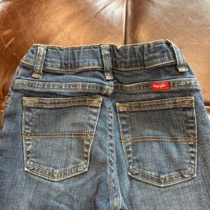 Boys Wrangler cowboy worn in jeans 8 slim